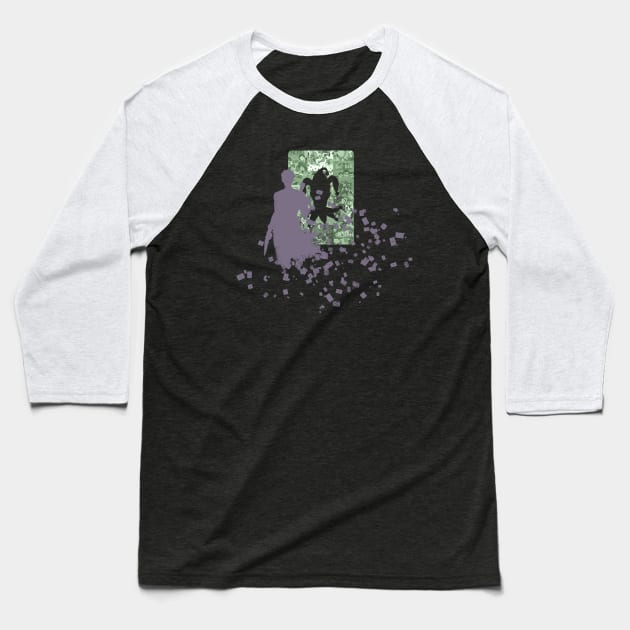 Joker Baseball T-Shirt by Apgar Arts